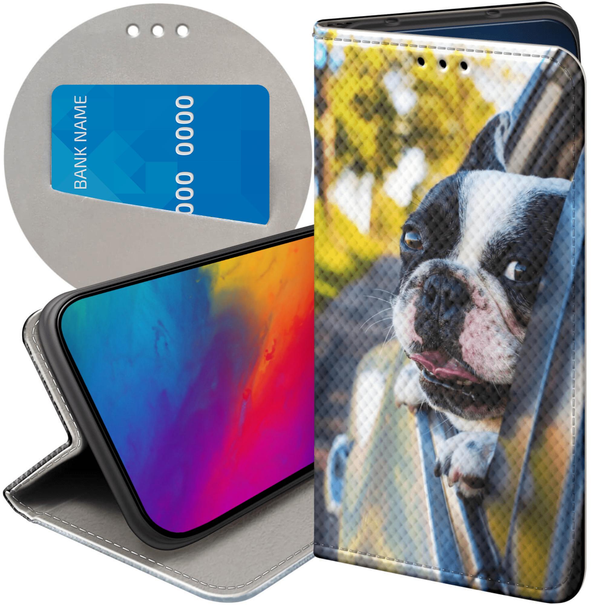 Etui Z Klapką Do Xiaomi Poco M3 Pro M3 Pro 5G Mops Buldog Francuski