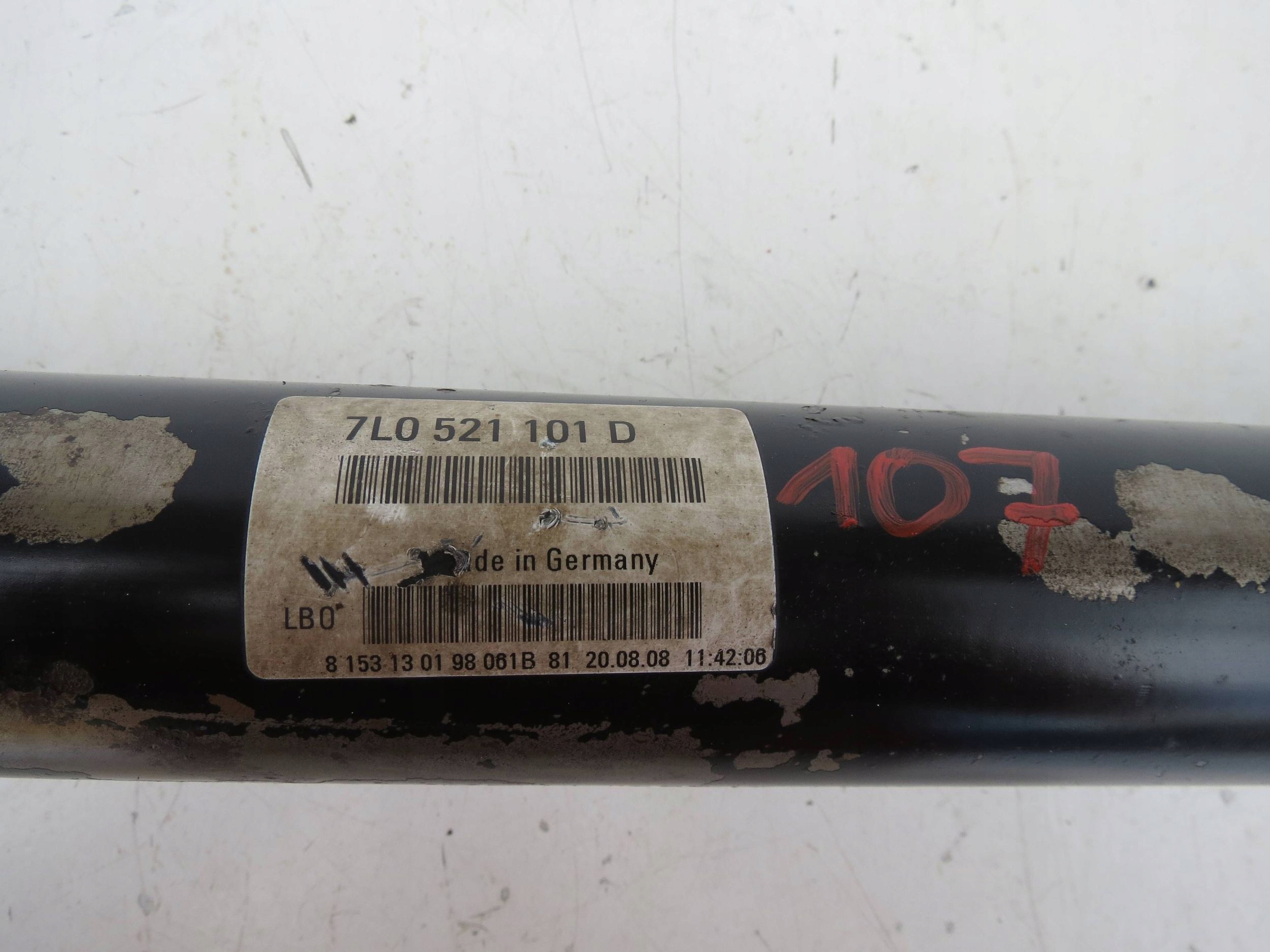 ALBERO TRASMISSIONE PORSCHE CAYENNE e 7L5 7L0521101D
