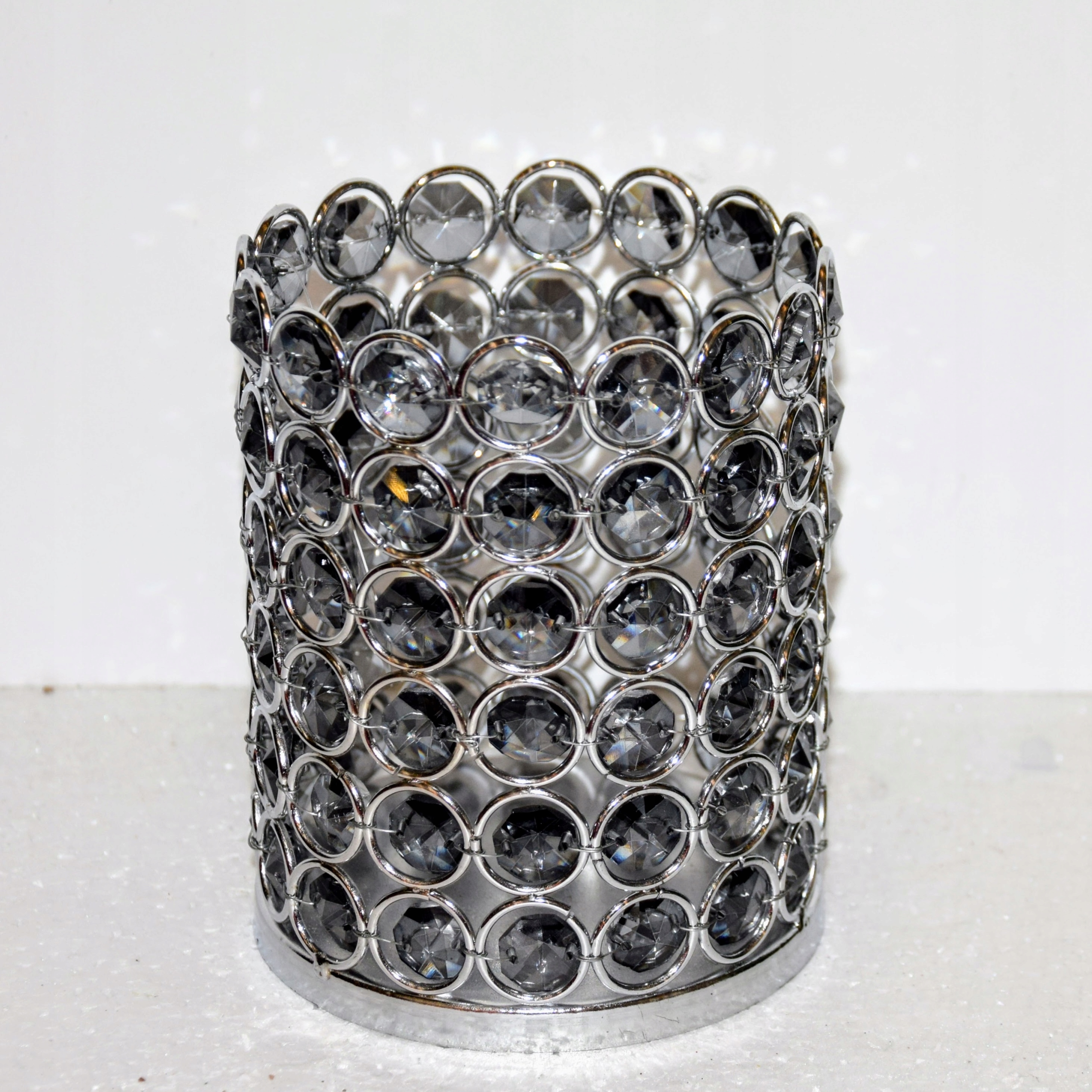 ŚWIECZNIK Z KRYSZTAŁKAM Marka inna