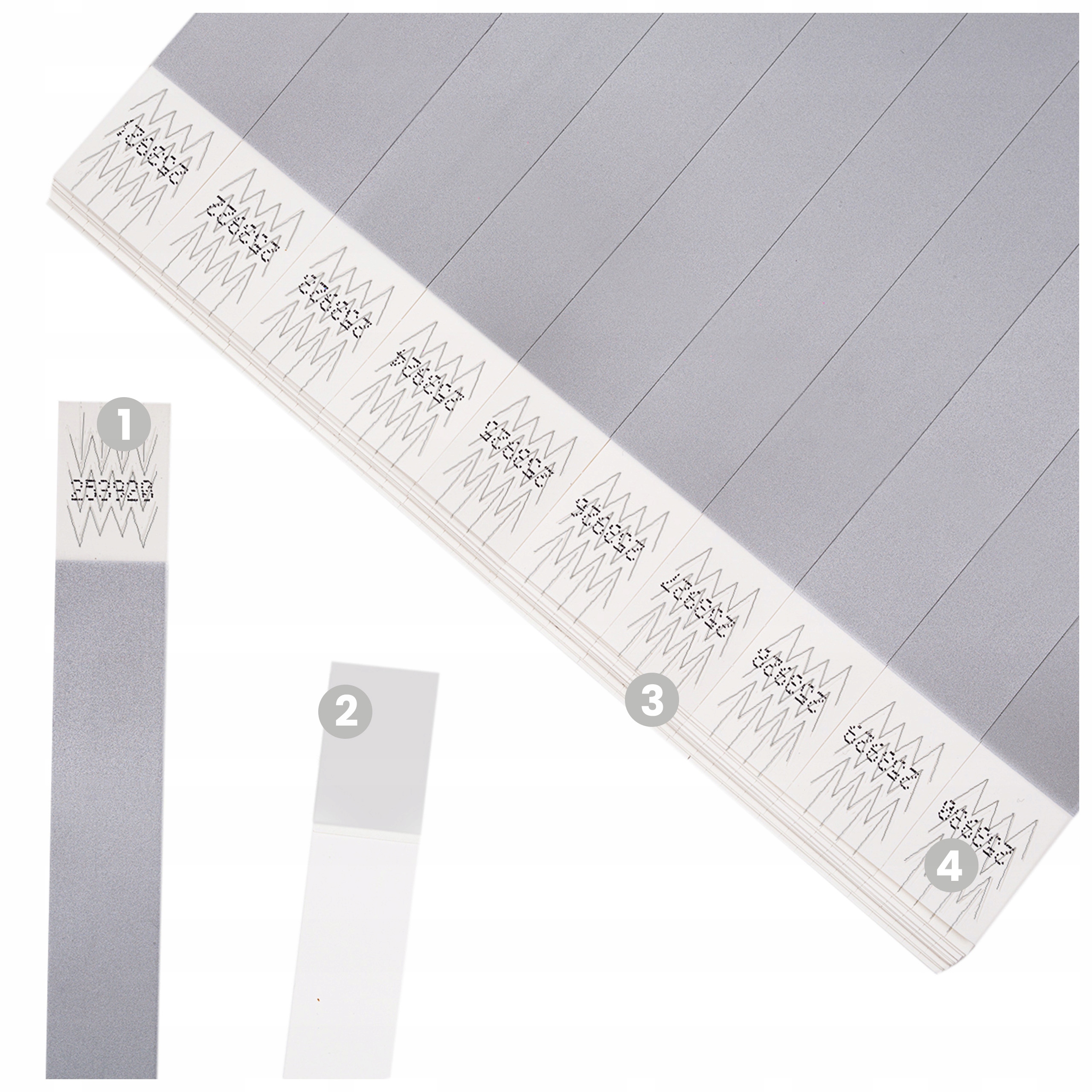 MOCNE OPASKI NA RĘKĘ EVENTOWE IMPREZOWE 500 szt. BALE EVENTY KONCERTY Producent inny