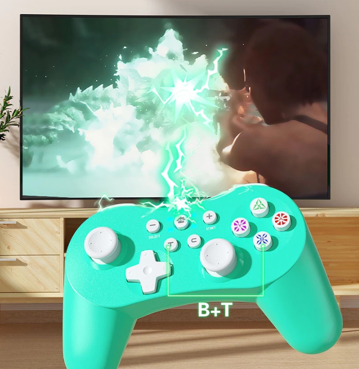 VOYEE PAD KONTROLER DO Nintendo Switch PC ANDROID Kolor niebieski