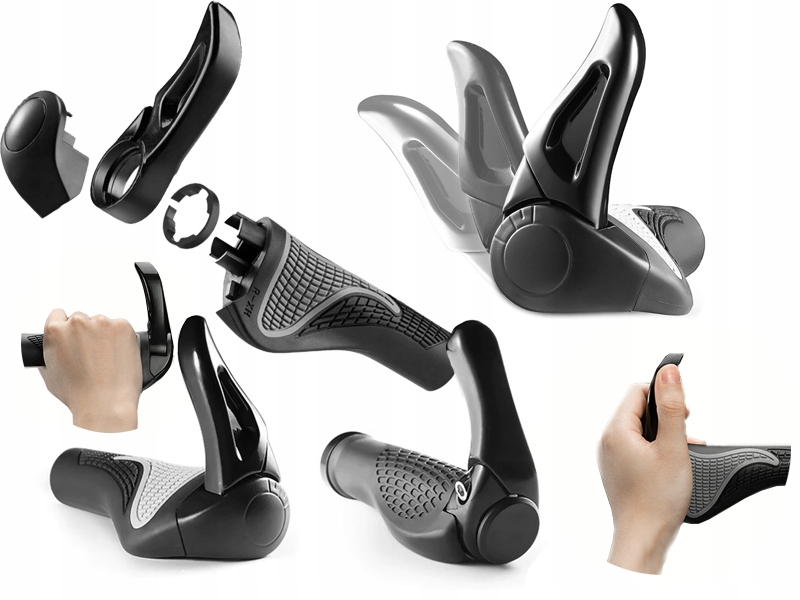 CHWYTY NA ROWER ROGI GRIPY ROWEROWE RĄCZKI GUMOWE Kod producenta PRODIGY.CAT-UCHWYTY-ROWEROWE