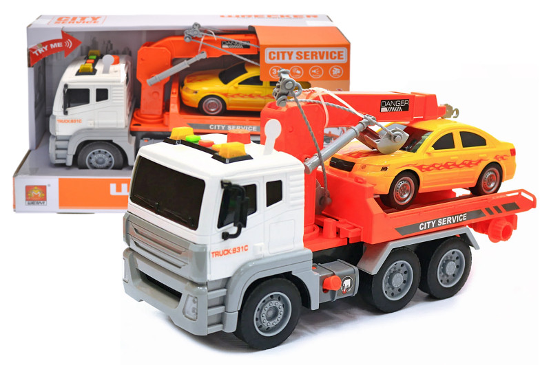 

Laweta Dla Dzieci Z Podnośnikiem I Dżwiękami