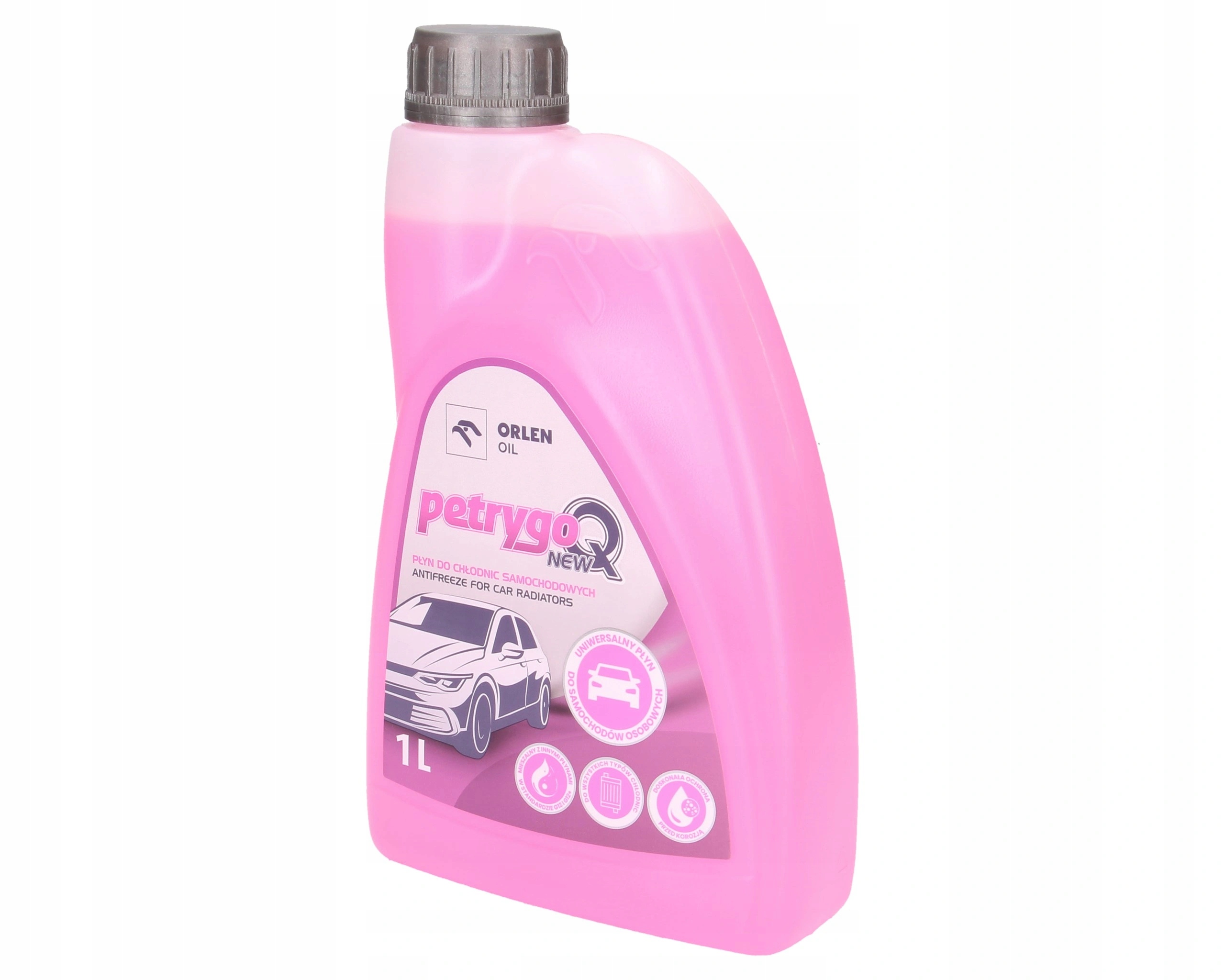 Płyn do chłodnic różowy antifreeze Petrygo Q New 1L Orlen Oil