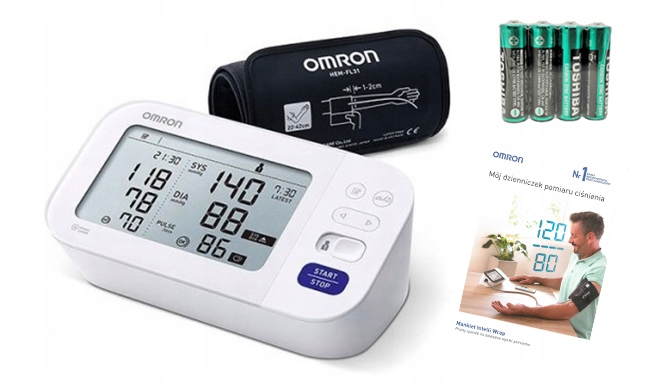 

Ciśnieniomierz Naramienny Omron M6 Comfort Arytmia