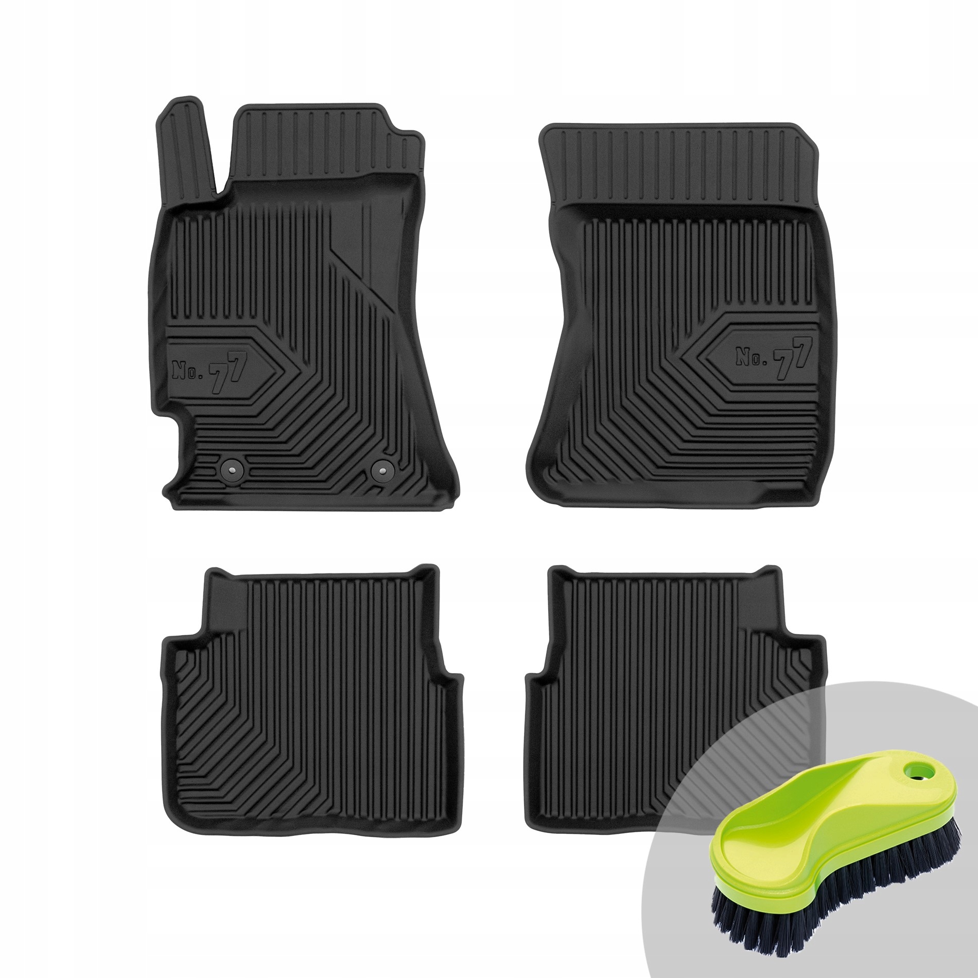 Frogum Koberce do auta pro Subaru Forester III 2008-2013 kartáč