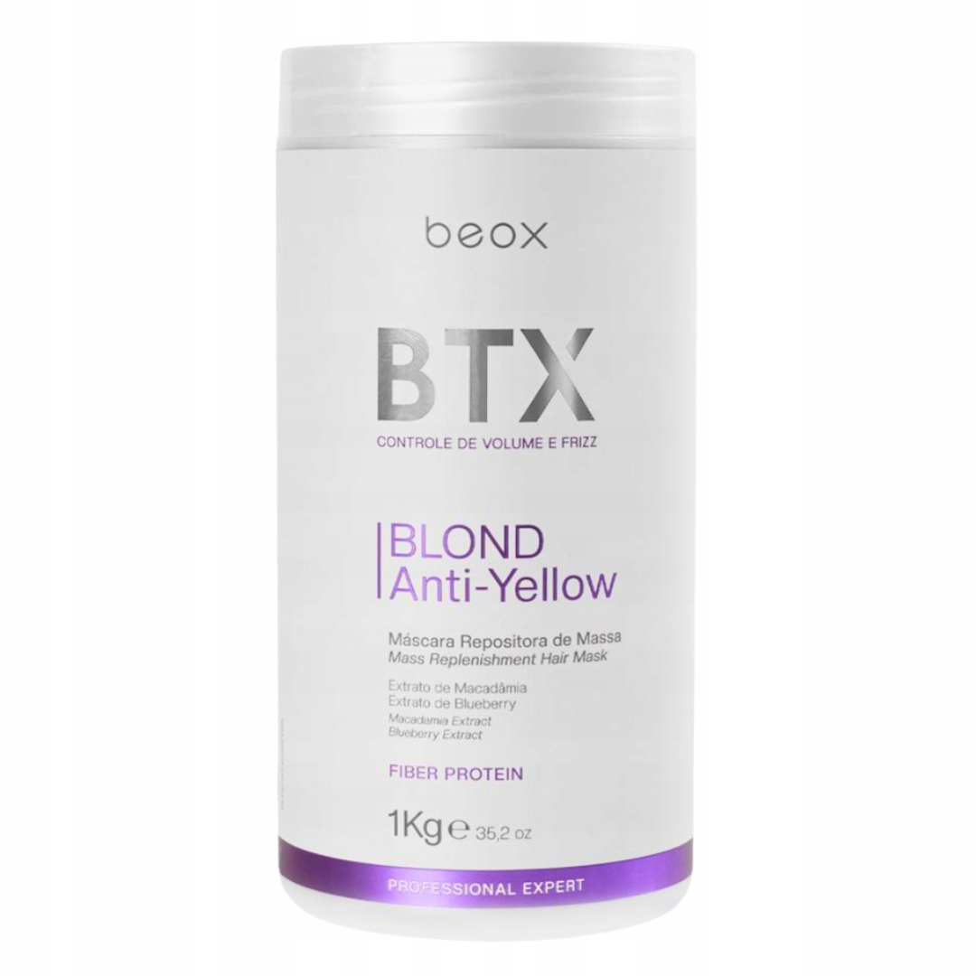 Be.tox Beox Kuracja Btx No Yellow prostowanie wygładzanie z Brazylii 1kg