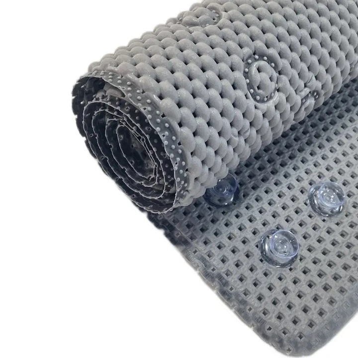 ANTYPOŚLIZGOWA MATA ŁAZIENKOWA PRYSZNIC BRODZIK SZARA