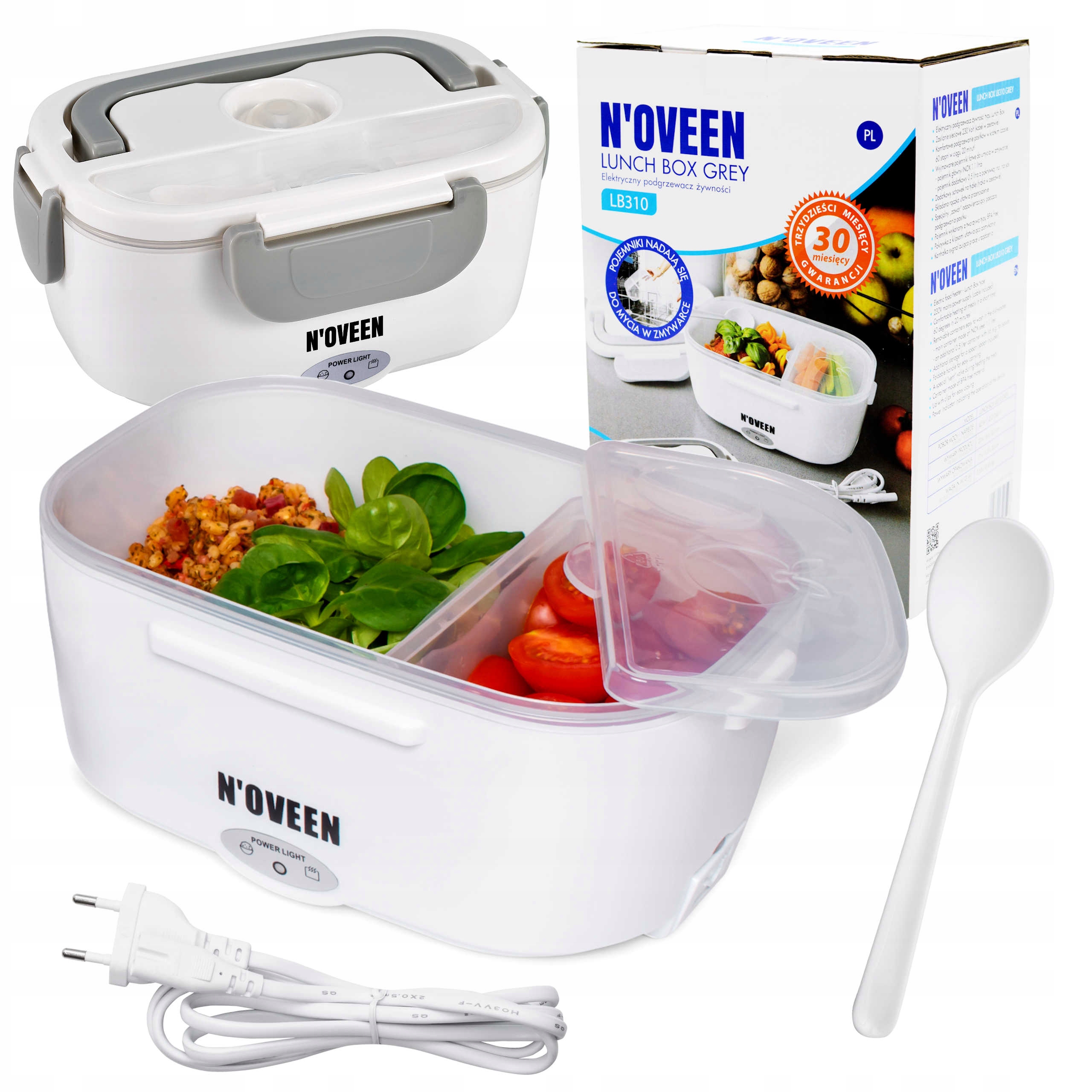 

Lunch Box Elektryczny Termos Podgrzewany 230V