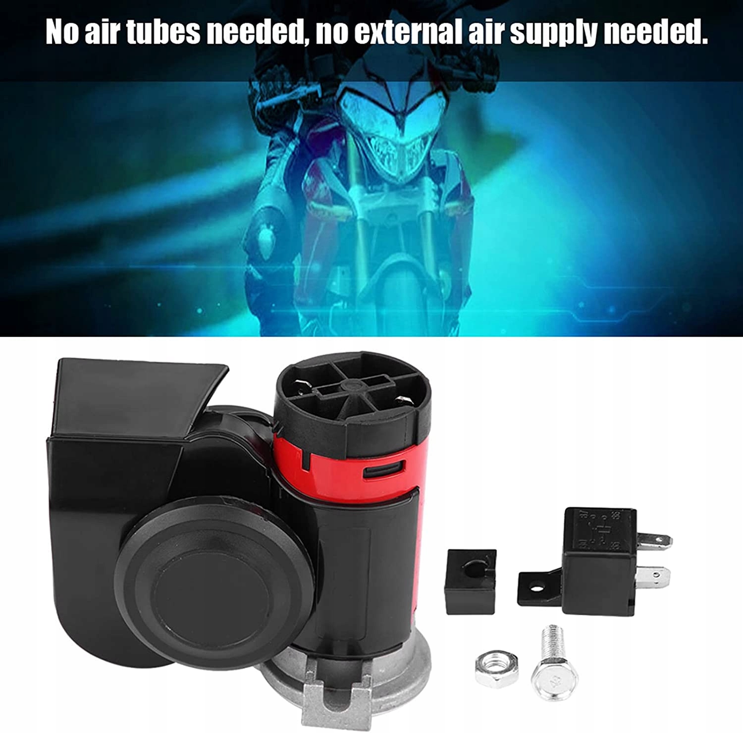 Elektroniczny klakson limakowy, klakson pneumatyc Producent inny