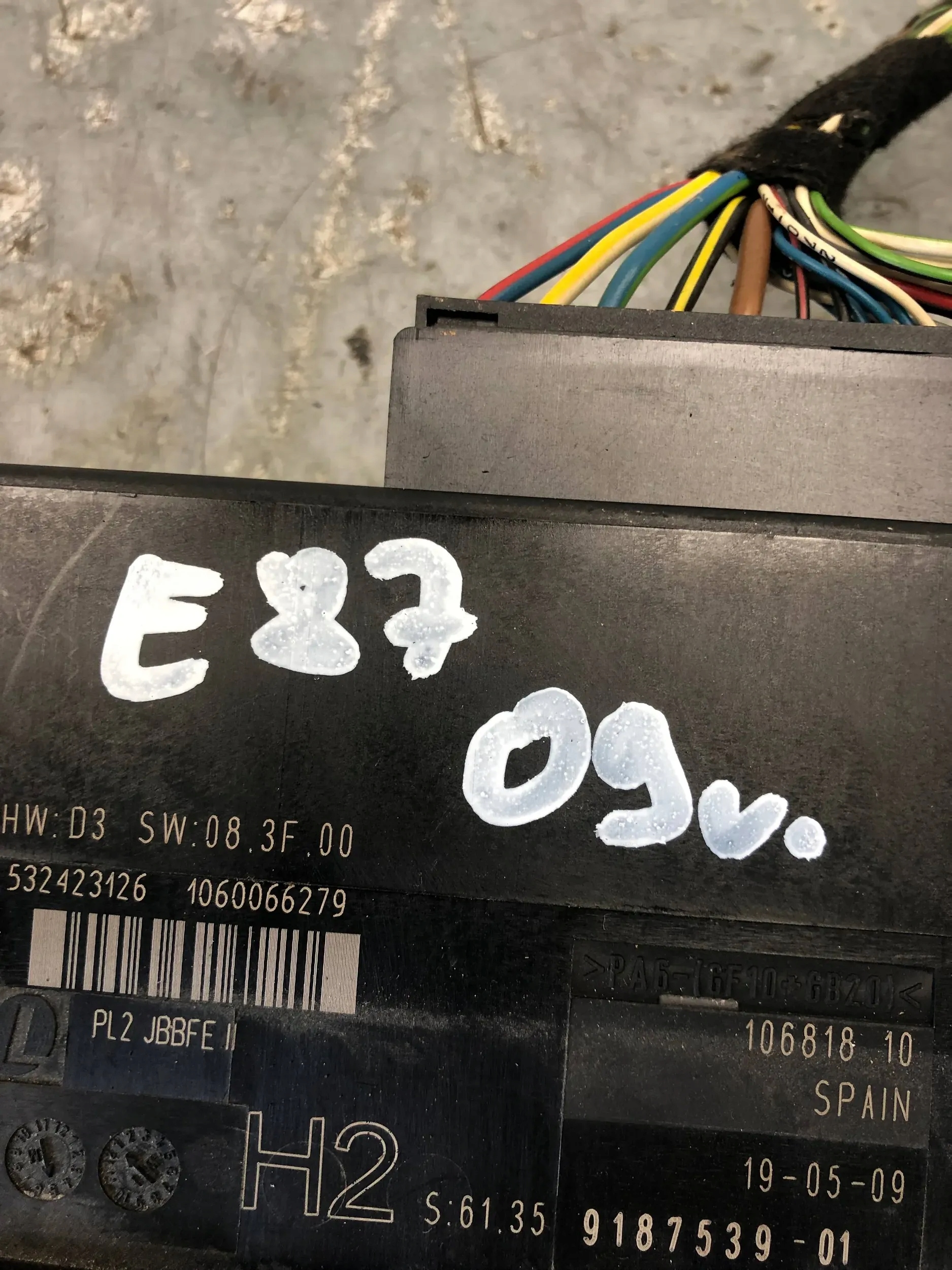 Unité commande confort BMW E87 9187539