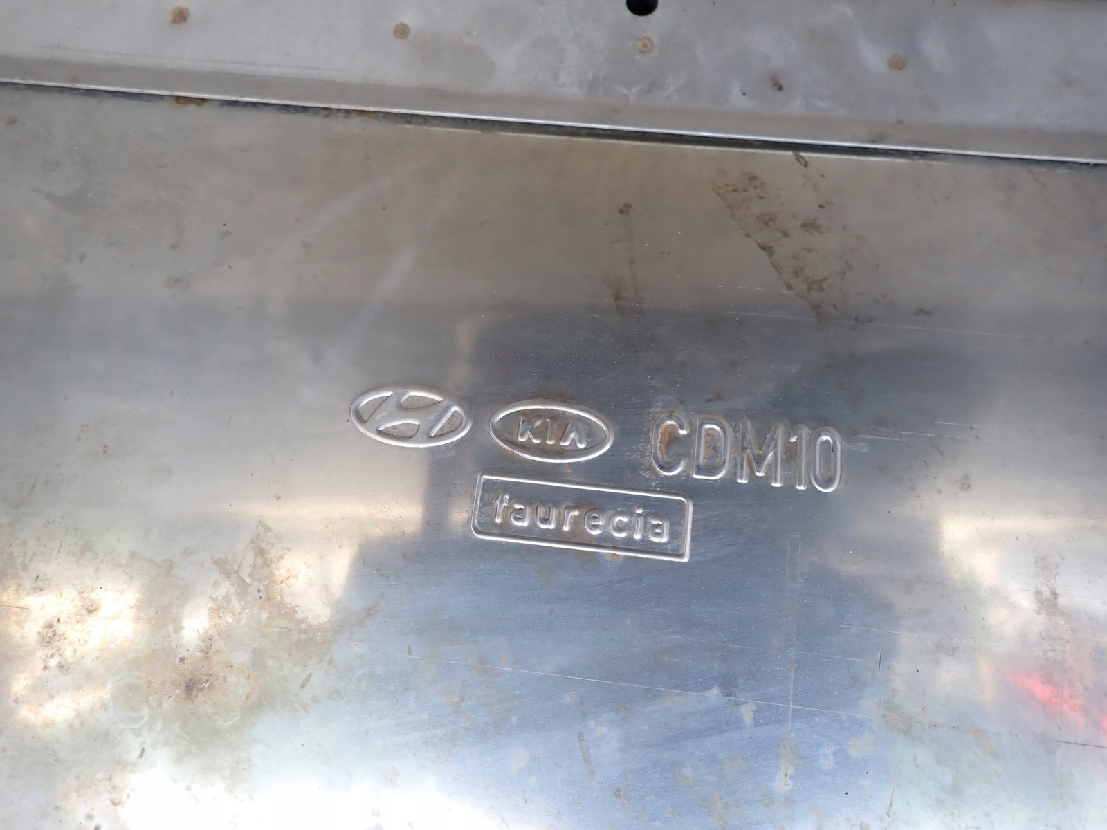 exhaust silencer KIA CEED 3 III CD 2018- 1.0 TGDI CDM10