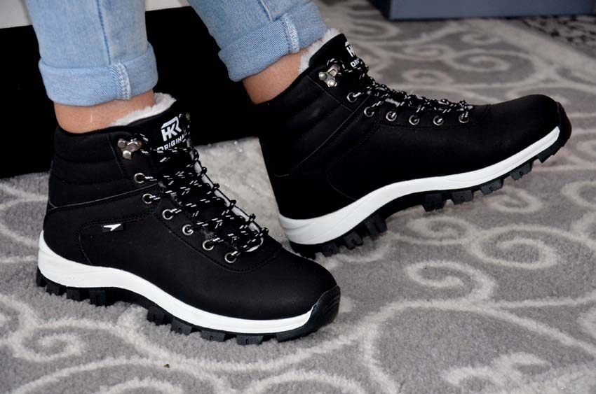 GÓRSKIE ORGINALNE ZIMOWE BUTY TURYSTYCZNE SPORTOWE MŁODZIEŻOWE OCIEPLANE TX Marka Inna marka