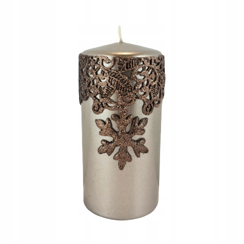 

Świeca Pieńkowa 150/70 Glitter Star Święta