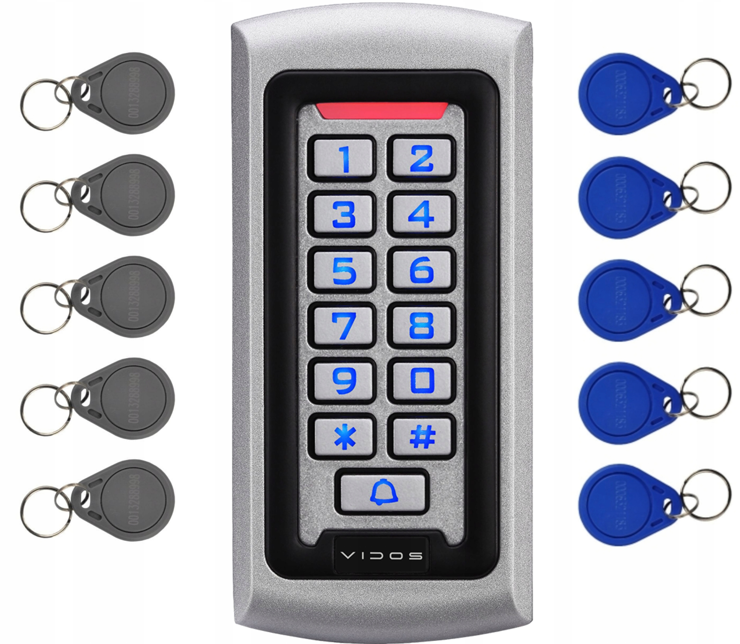 

ZS42 Zamek szyfrowy z czytnikiem Rfid Vidos 12V