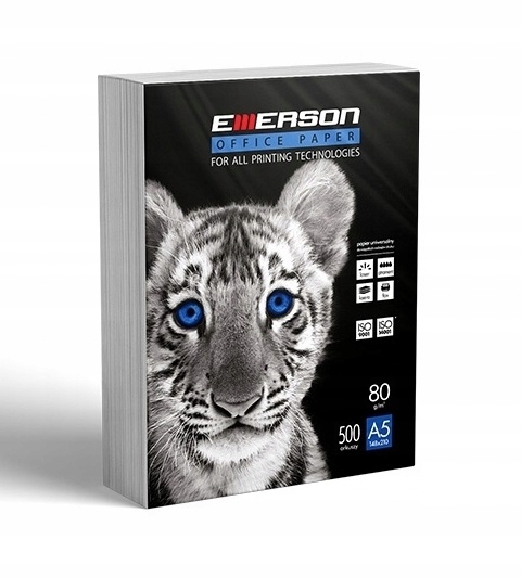 PAPIER DO DRUKARKI KSERO BIUROWY mały format A5