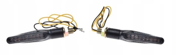 KIERUNKOWSKAZ LED MOTOCYKLOWE CARBON HOMOLOGACJA