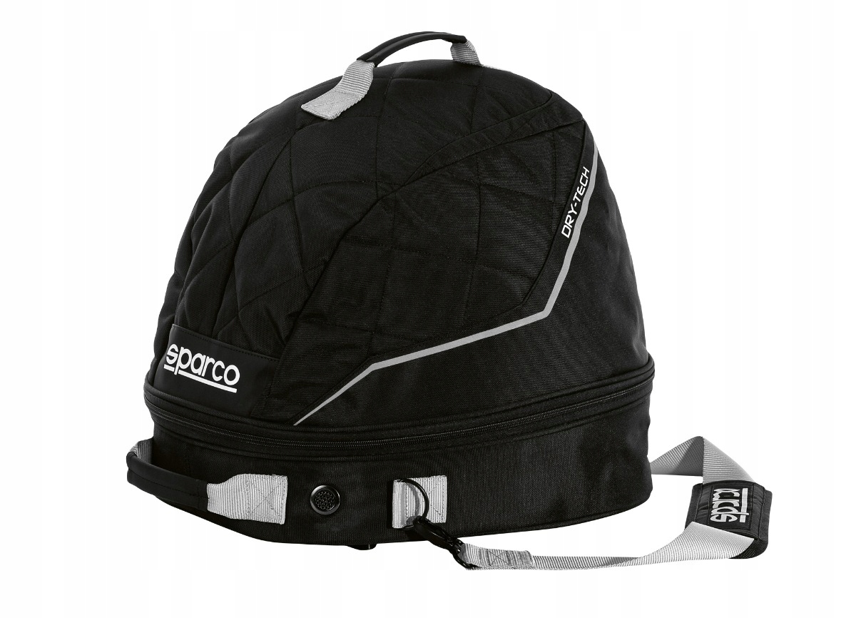 Sparco taška na helmu a Hans s integrovanou sušičkou