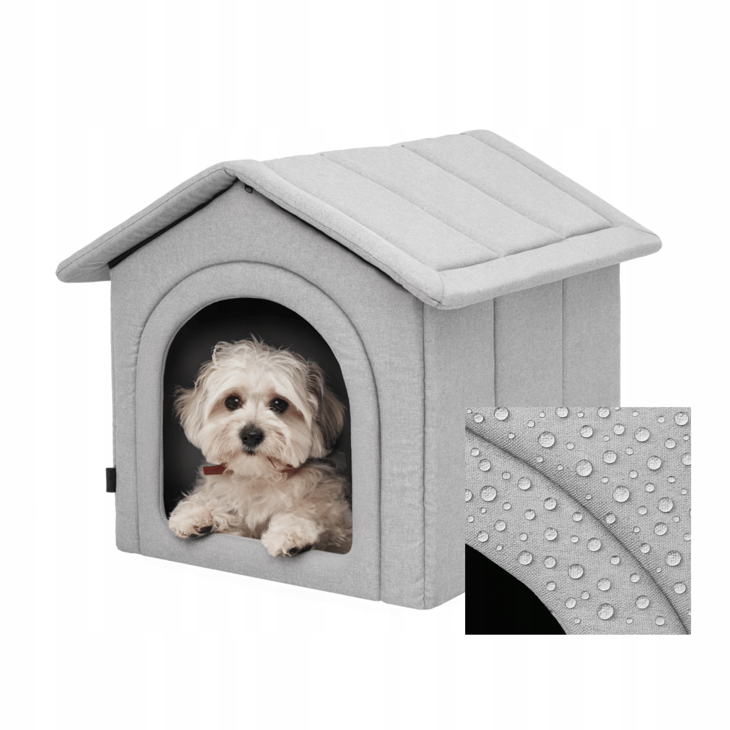 Bouda pro psa – Domeček pro psa z materiálu Teplá bouda Voděodolná 60 x 70 cm