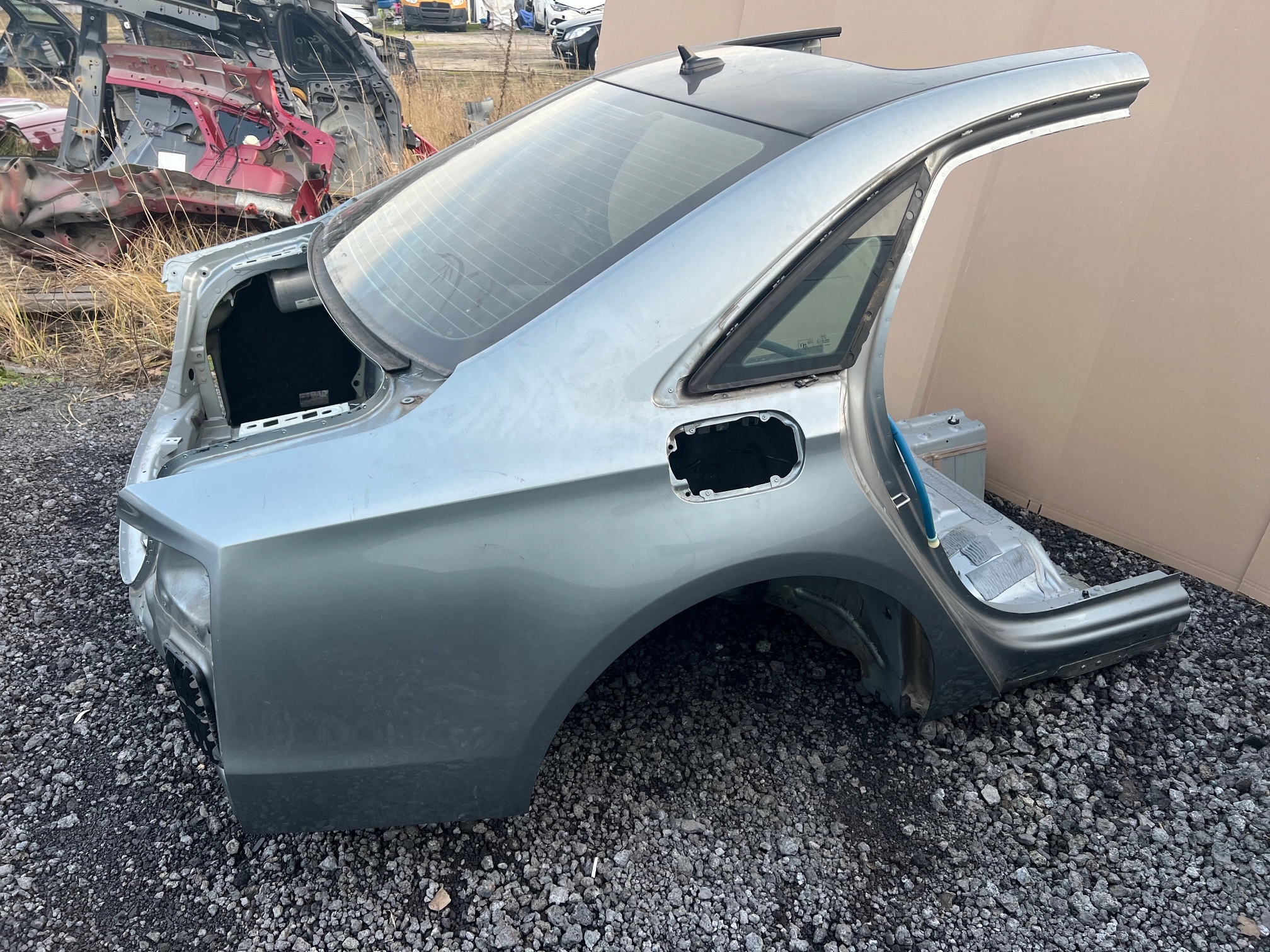 AUDI A8 D4 sump rear panel rear part quarter fender floor