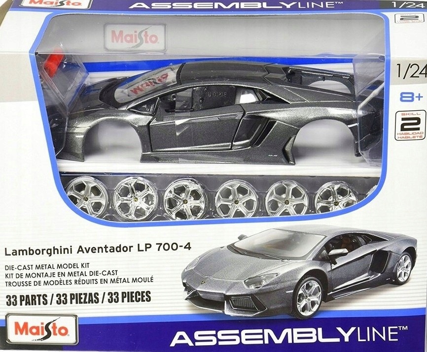 Lamborghini Aventador 1:24 na skládání Maisto