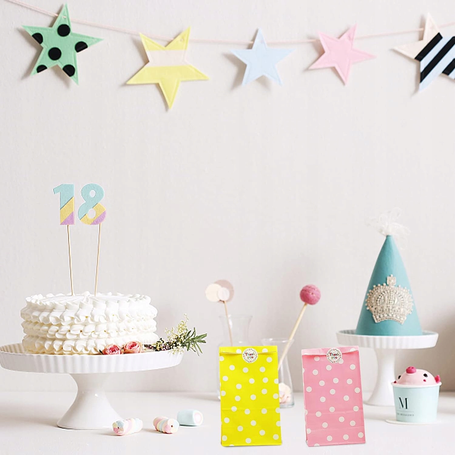 50X TORBY PREZENTOWE PAPIEROWE KOLOROWE NAKLEJKI Materiał papier