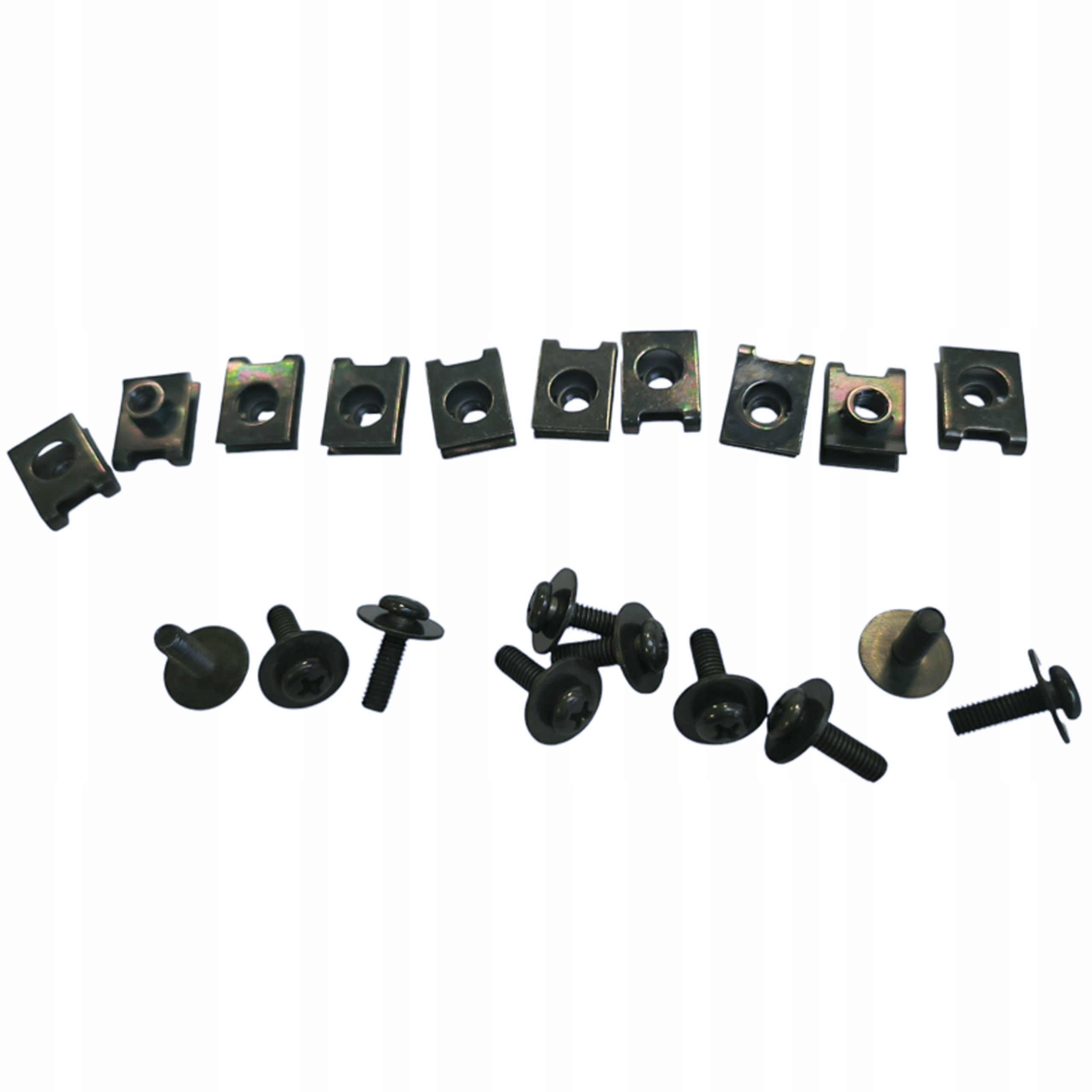 ŚRUBY STALOWE Z BLASZKAMI M5 (10szt)