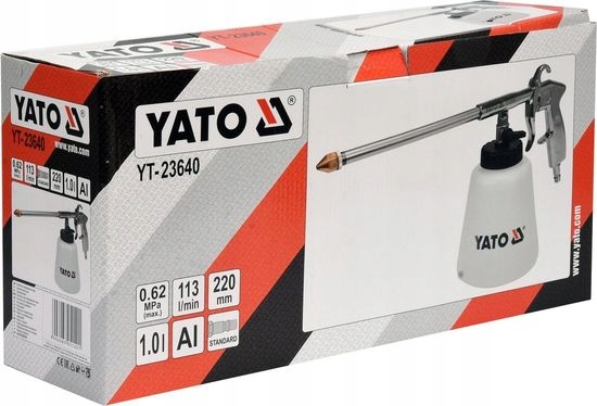 YT-23640/YAT PNEUMATYCZNY PISTOLET DO PIANY 1L Kod producenta yt-23640