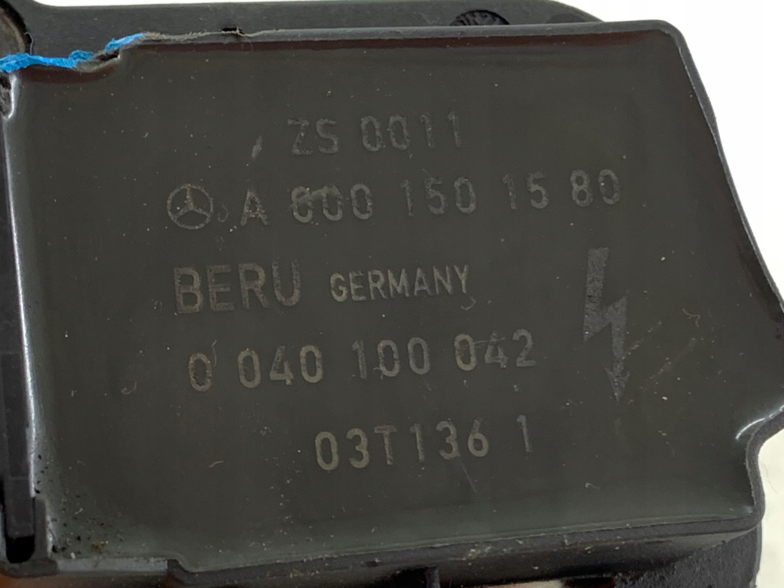 MERCEDES W203 1.8 coil ignition A0001501580