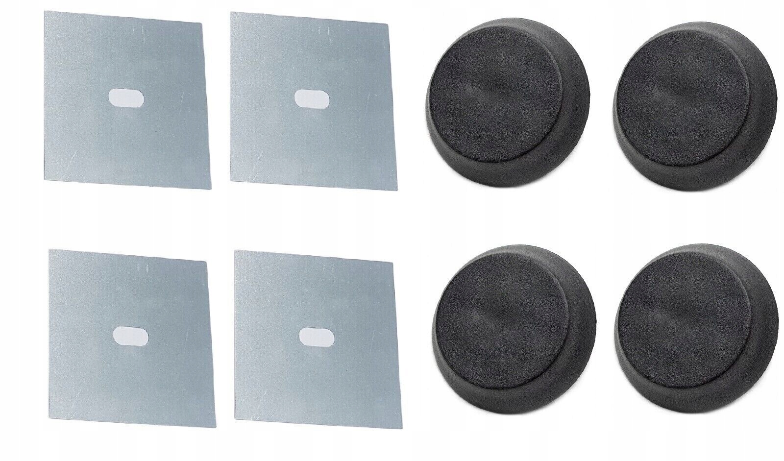 4 x opravná destička prahu pro hever páku gumová patka Bmw E36