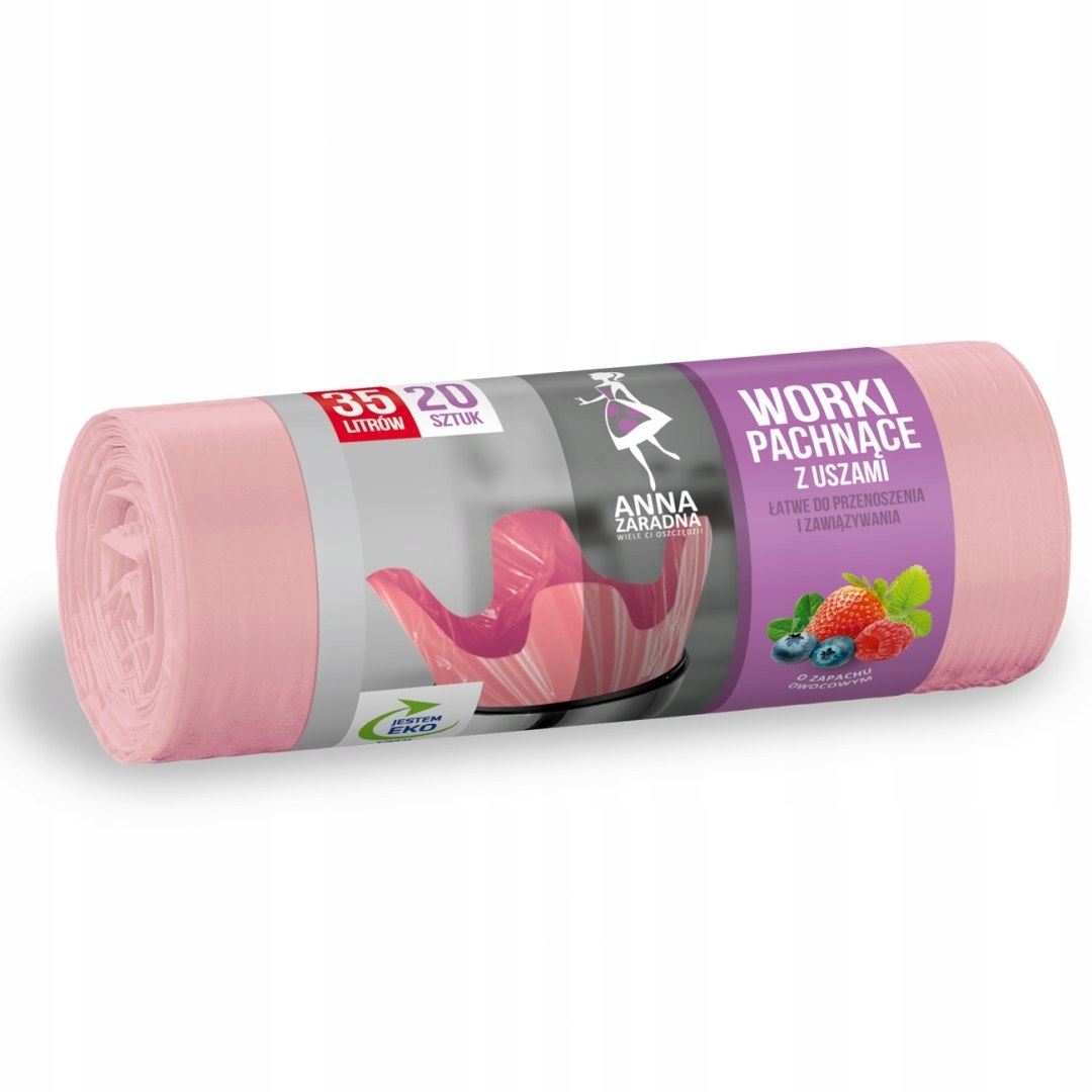 

Anna Zaradna Worki Na Śmieci Z Uszami Zapach Owo