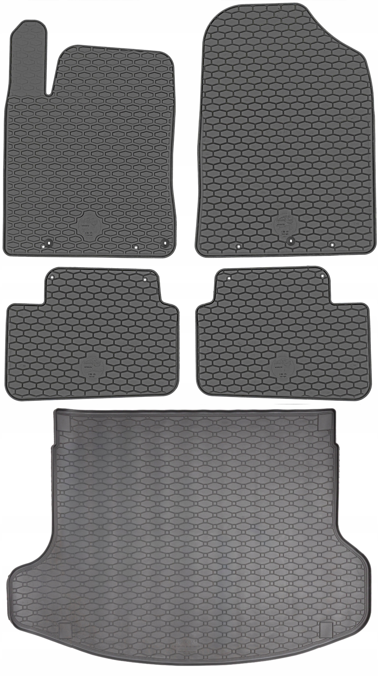 Hyundai i30 III Fastback 2019 Sada Koberce batožinový priestor