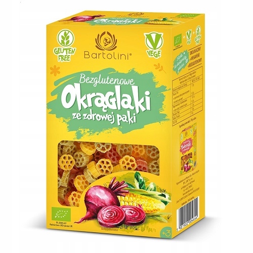 4x Těstoviny pro děti Bezlepkové 250 g Kruhy