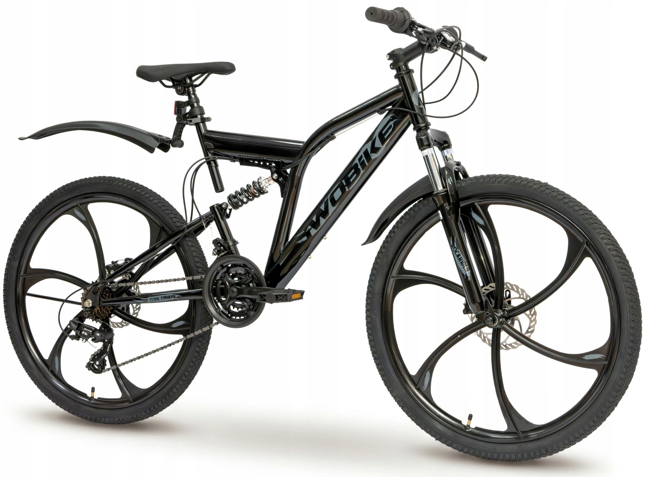 Horské kolo 26" Mtb Iwobike Pánské Dámské Shimano Ráfky Full Tlumení