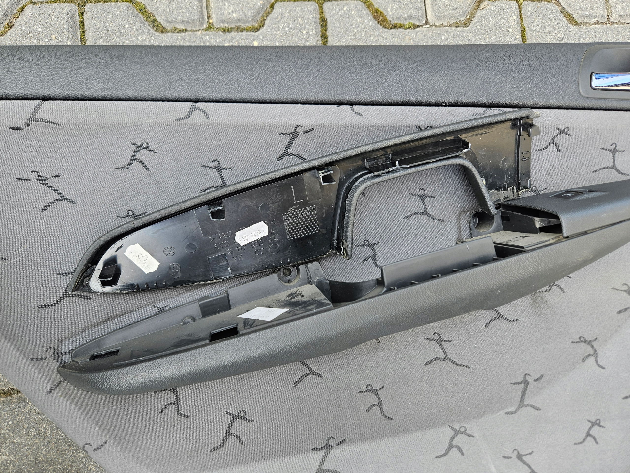 upholstery side SKODA FABIA COMBI and 2001-2006