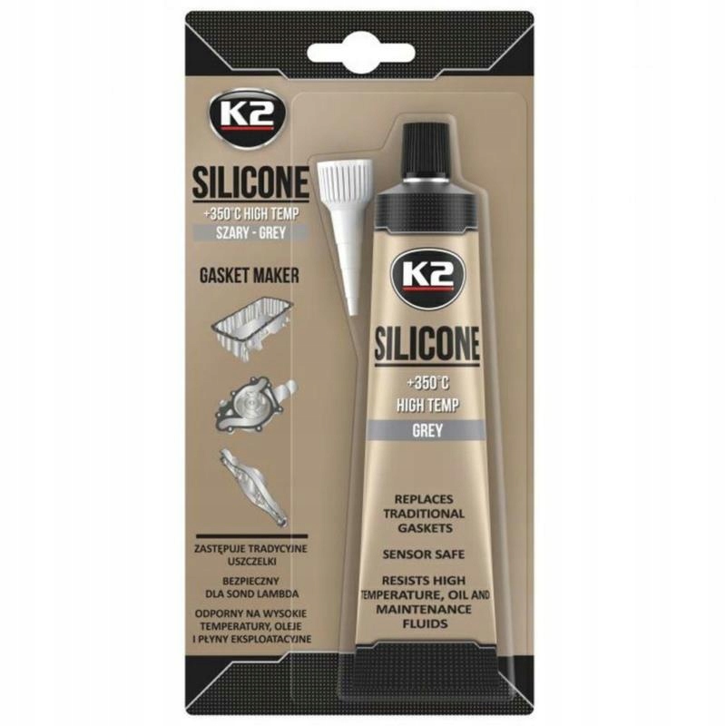 

K2 Silikon Szary Blister 85G