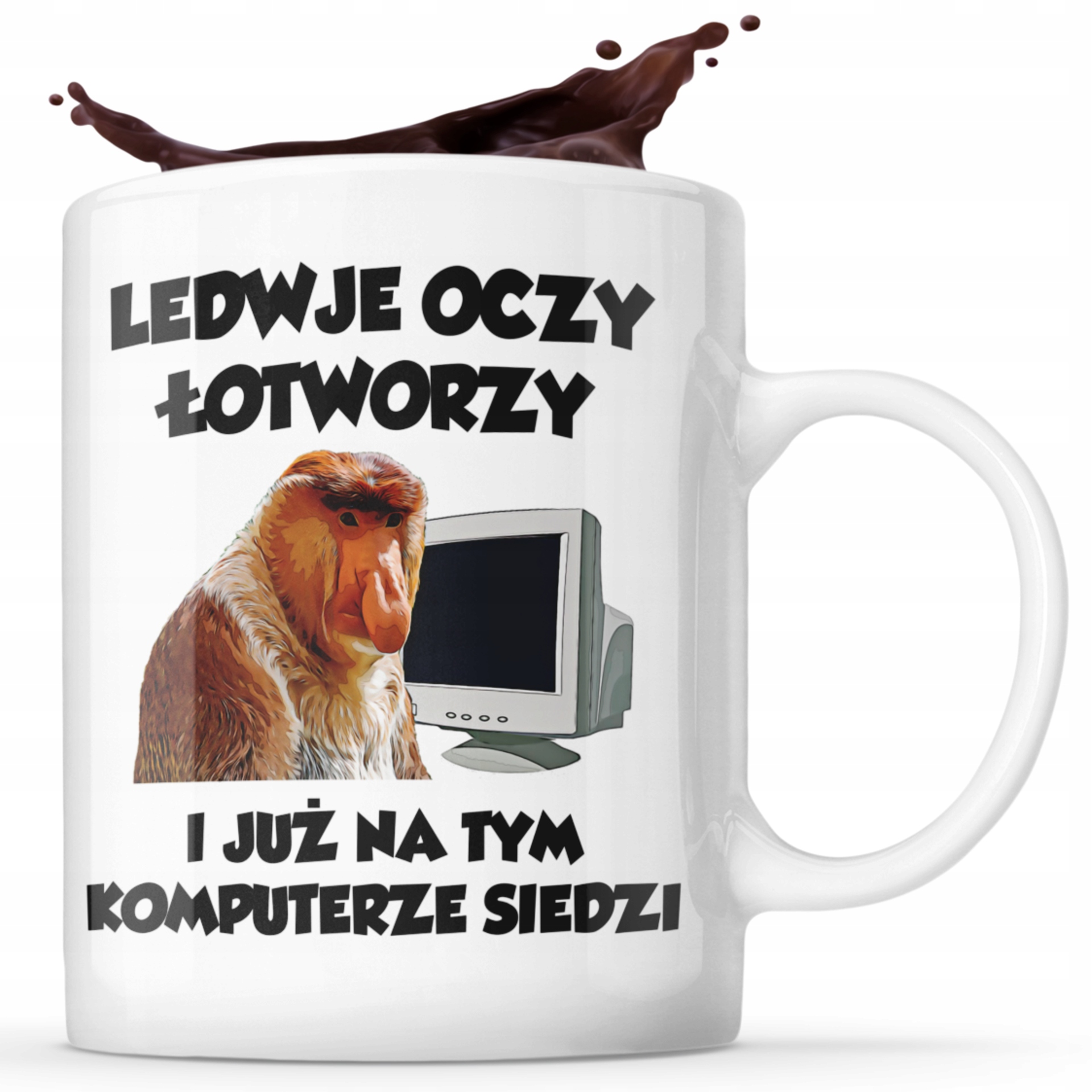 

Śmieszny Kubek Dla Programisty Nosacz