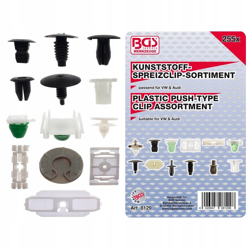 Sada spon pro automobily Vw 255 ks Bgs 8129