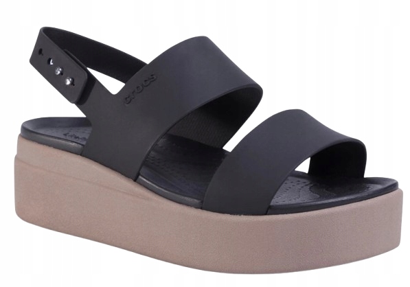 Crocs Dámské Sandály Černé Platforma 37-38 Žed