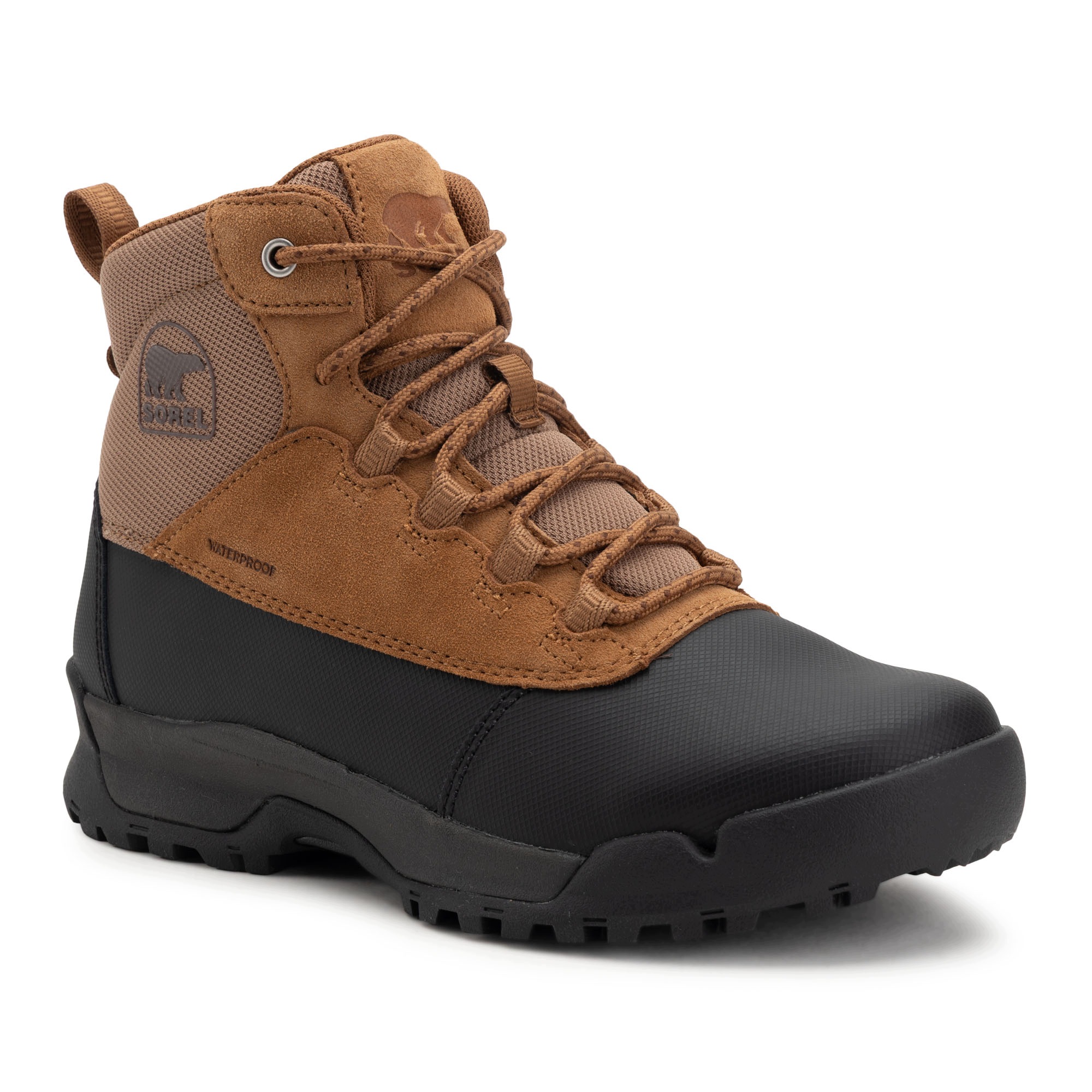 Śniegowce męskie Sorel Buxton Lite Lace Plus Wp elk/black