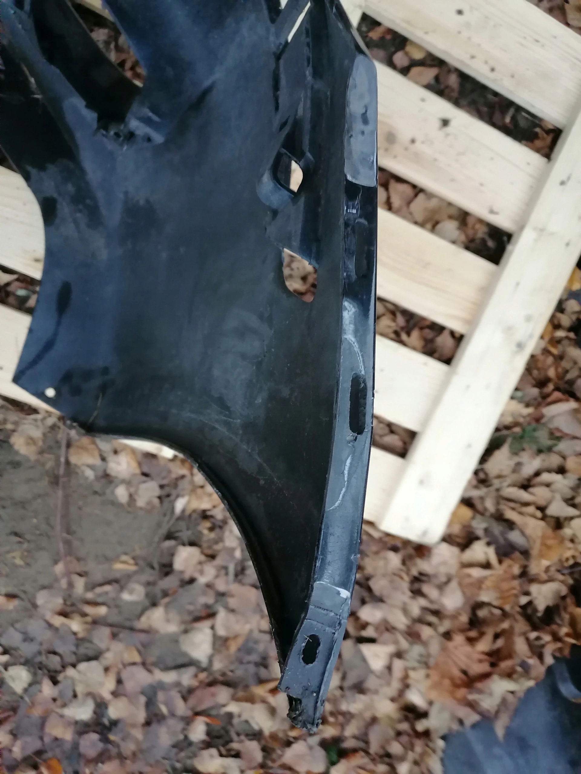 bumper front front BMW 7 E65 LIFT XENON