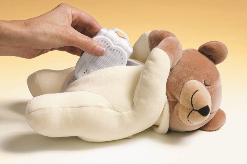 MIŚ ŚPIOSZEK USYPIACZ szumiący miś szumiś kremowy PRINCE LIONHEART Wysokość produktu 29 cm