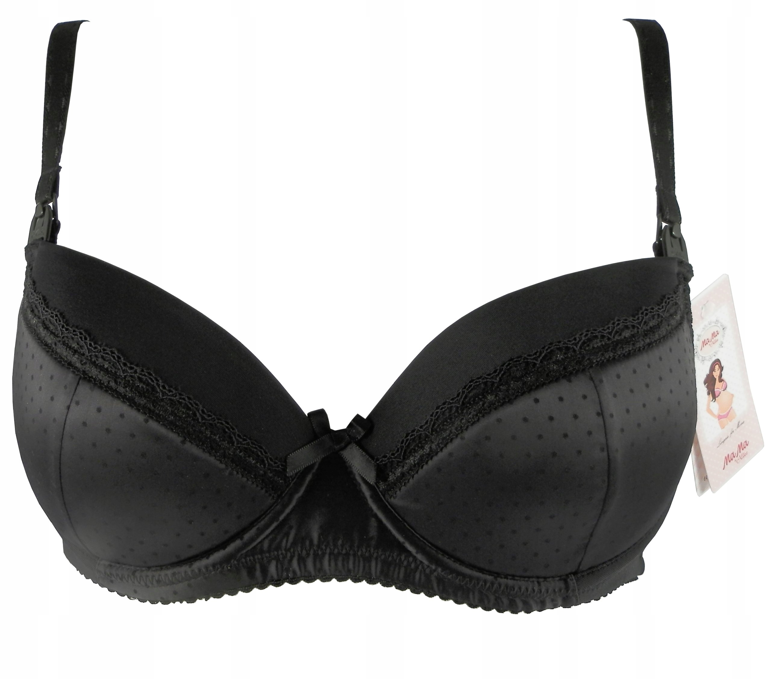 

Kelly 85F czarny Alles MaMa biustonosz karmienia