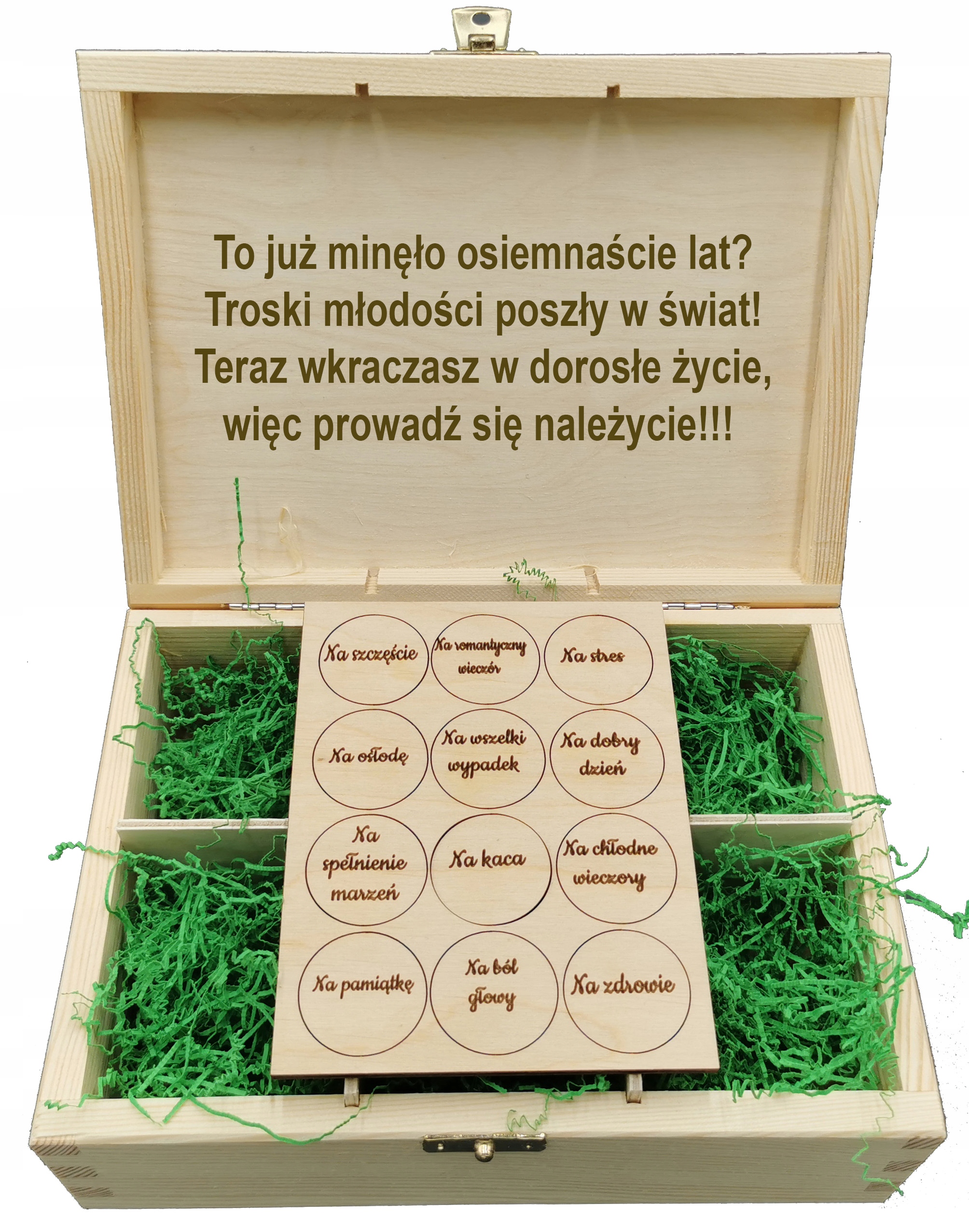 

Pudełko Niezbędnik Na Urodziny 18 30 40 50
