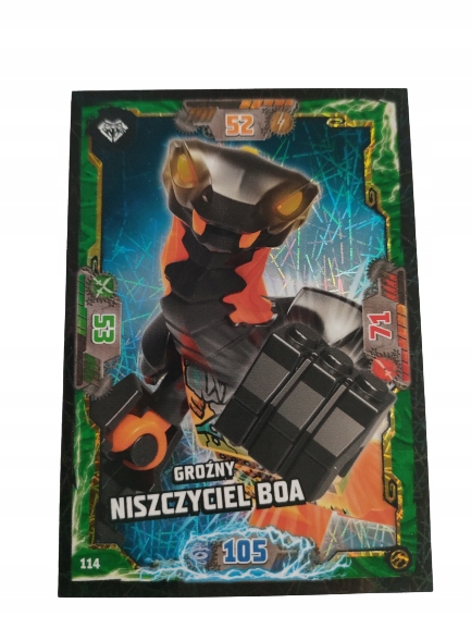 Karta Lego Ninjago Seria 7 Numer 114