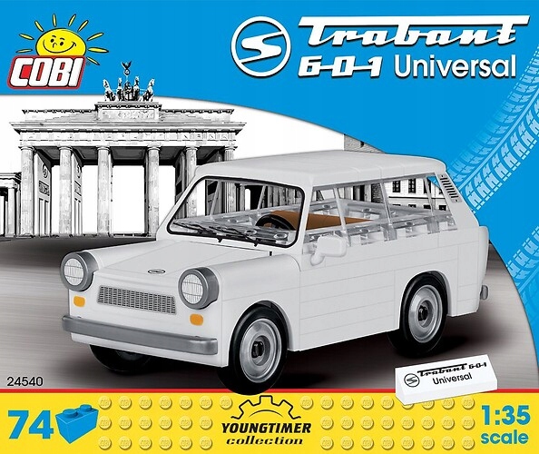 COBI 24540 - TRABANT 601 UNIVERSAL