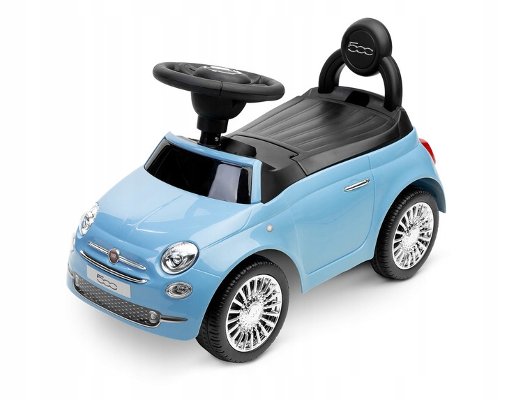 ND33_TOYZ-2550 Jezdzik Fiat 500 Blue