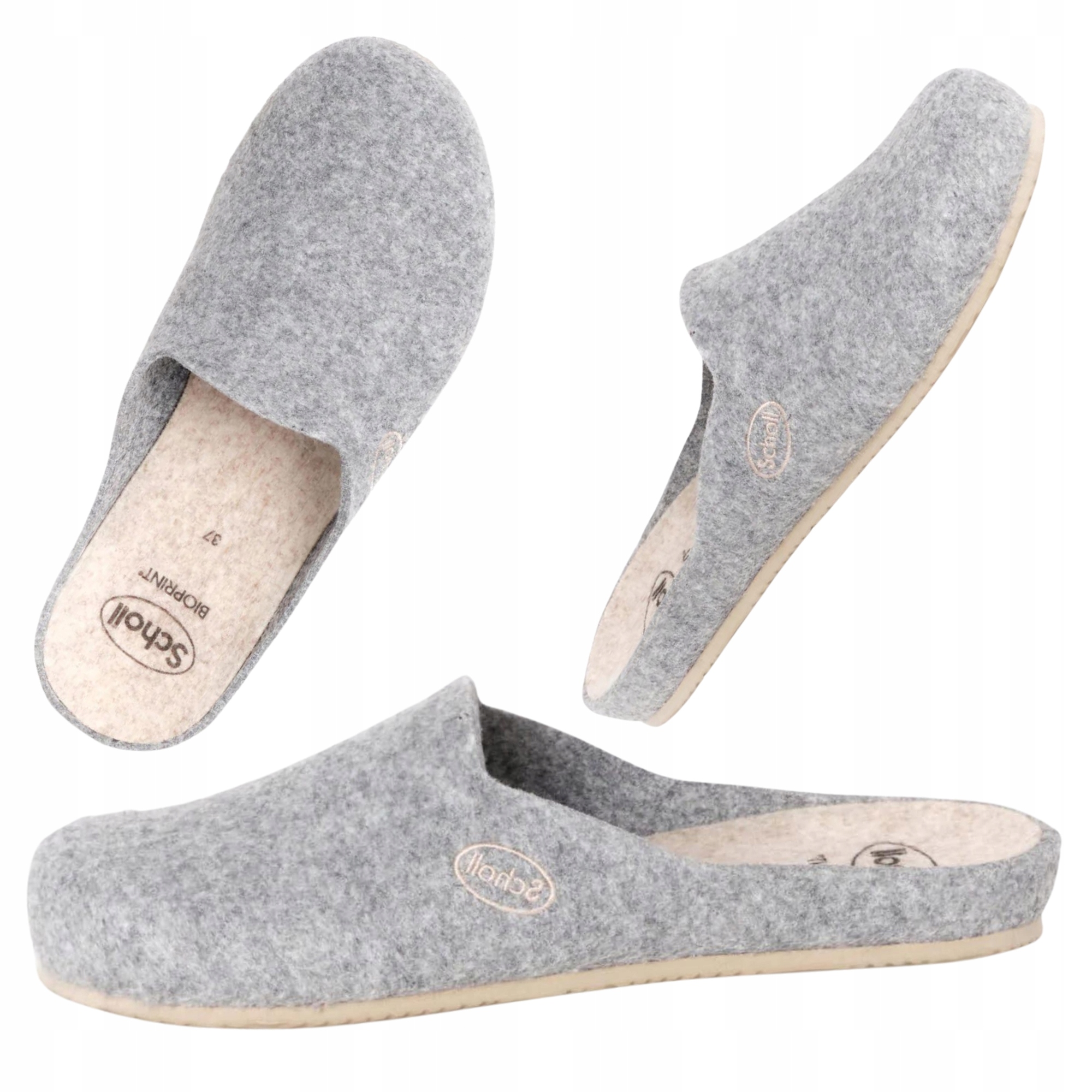 Pantofle Bamboše Loutky Teplé Plstěné Jako Dárek Do Domácnosti Scholl 36