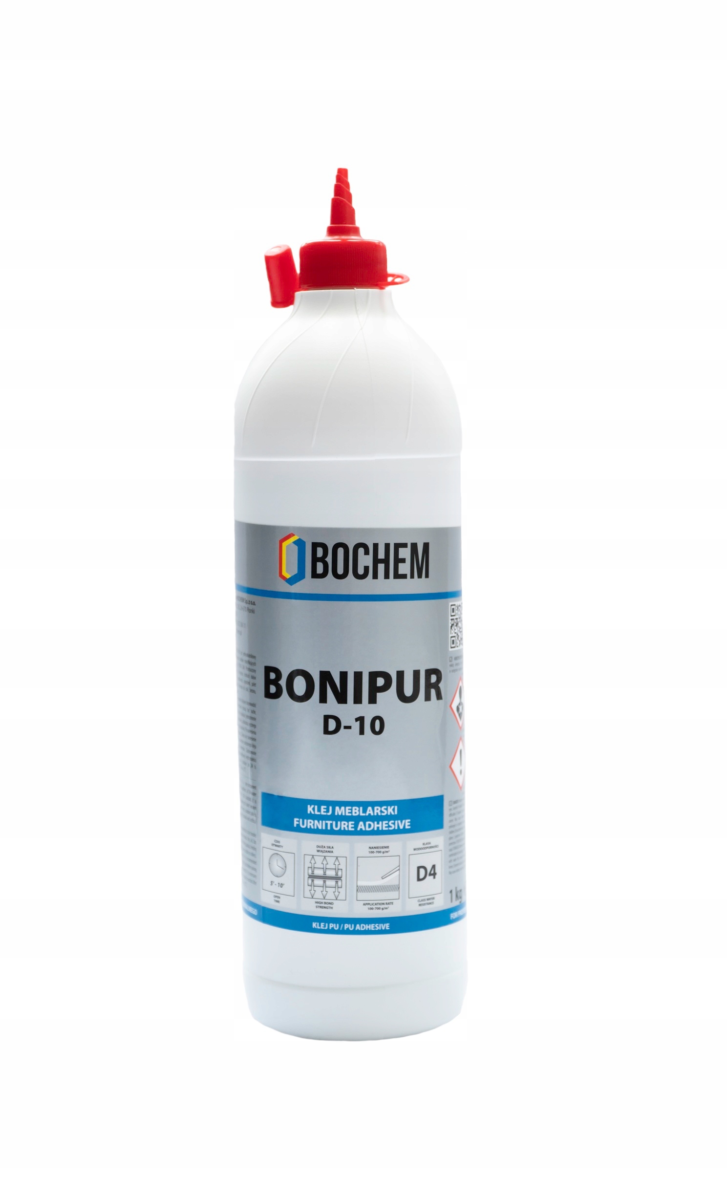 KLEJ POLIURETANOWY DO DREWNA BONIPUR D10 D4 1kg