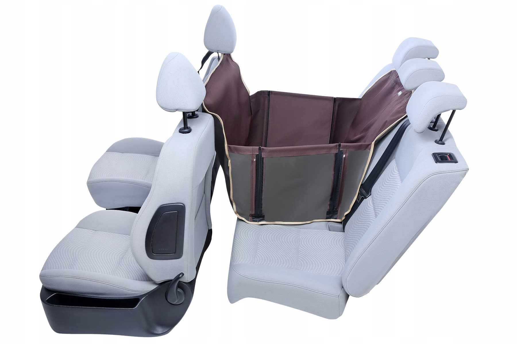 Levně automobilová podložka pro psa Kardimata Anti Slip Hnědá 80 cm